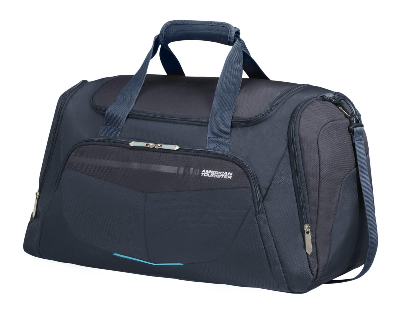 American Tourister Travel Duffle, Borsone, 52.5 cm - 50.5 L, Blu (Navy)