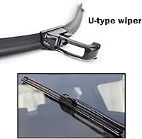 Vista 4 de LeaHY Wiper LHD Front Wiper Blades for Mazda2 Mazda 2 / Demio 2007-2014 Windshield Windscreen Window Rain Brushes 24"+14"(Russian Federation)