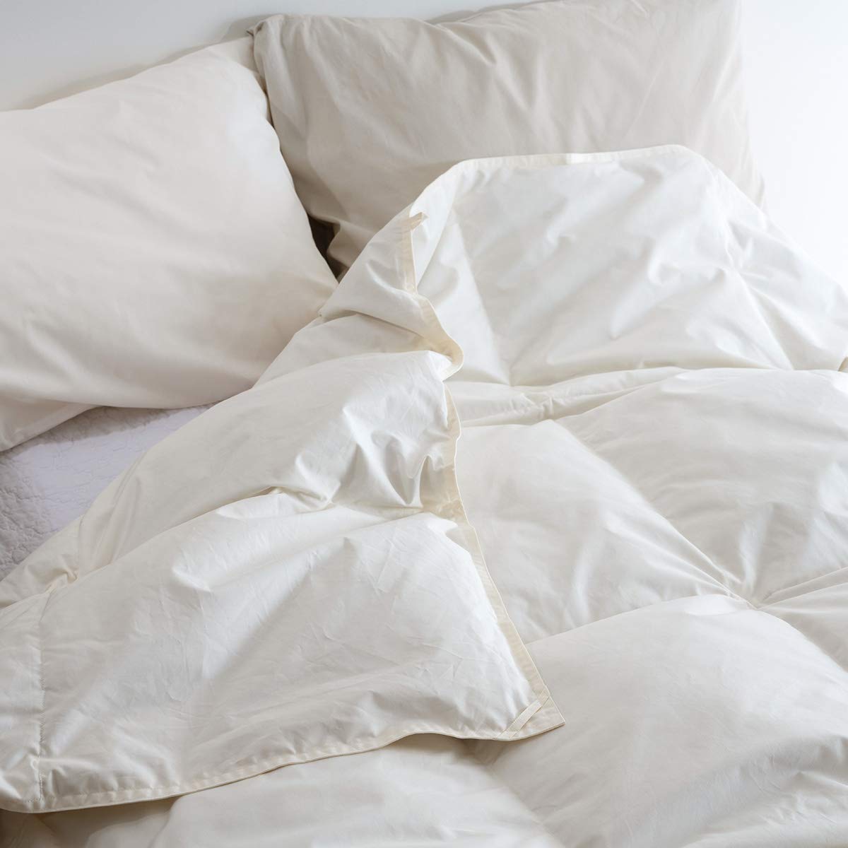 Amazon｜西川 羽毛肌掛け布団 セミダブル ハンガリー産マザーグース