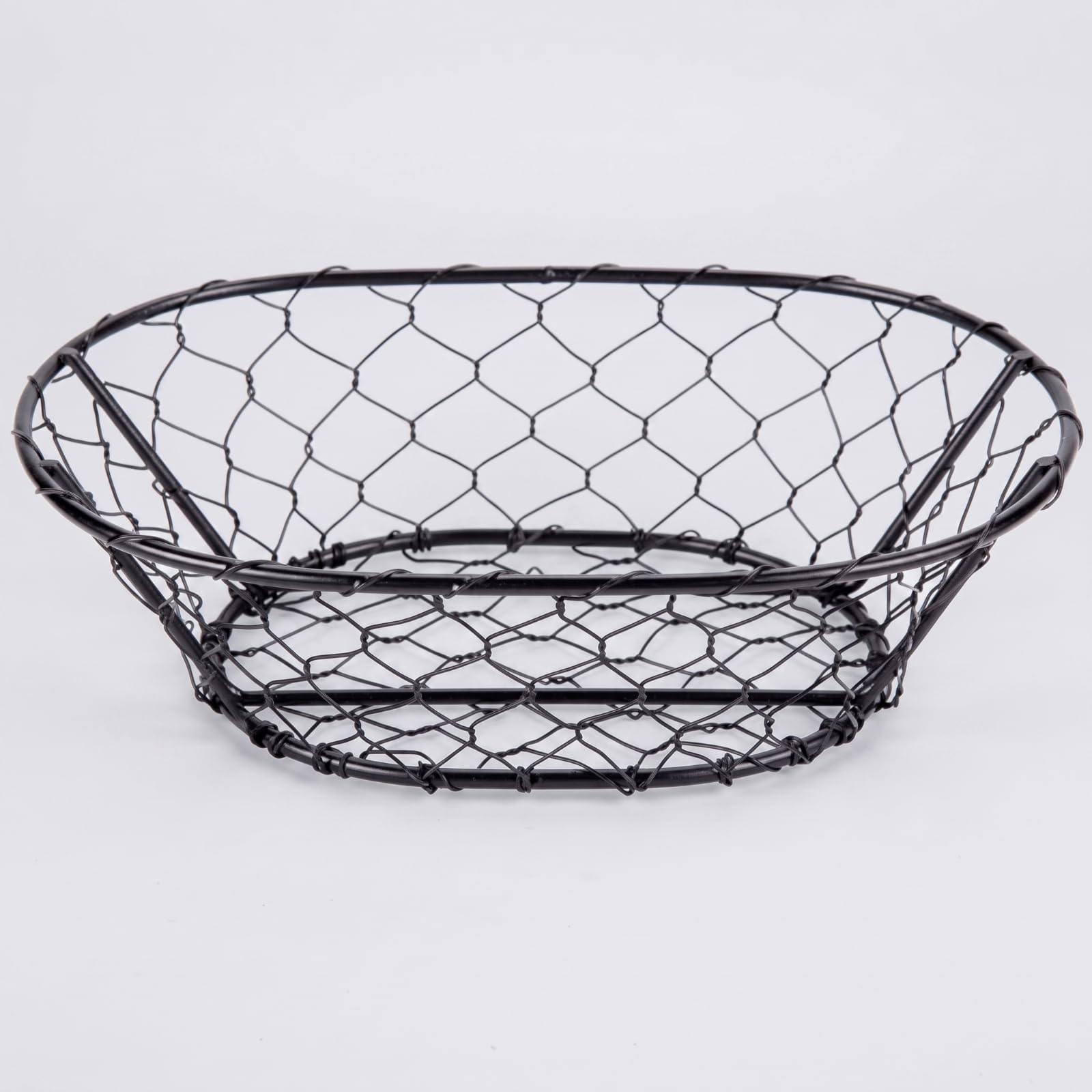 MagiDeal Metal Negro Elegante | Versátil, Funcional, Cesta Alambre Hierro, para Cocina