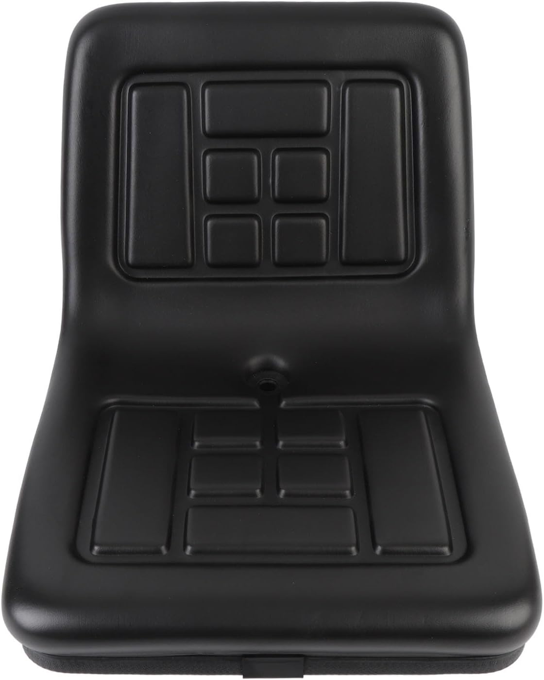 Eujgoov Universal Tractor Seat, PU Leather Construction with Comfortable Contoured Design and Adjustable Back, for Tractors Harvesting Machines Agricultural Machinery