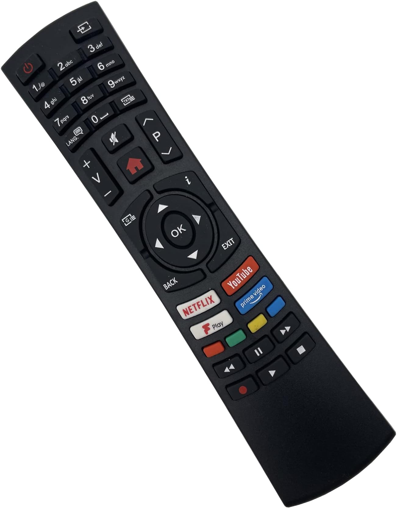 Remote Control Compatible With Bush,Vestel, Nordmende Smart TV - No Setup Required DLED55UHDHDRS DLED65UHDHDRS DLED32FHDS DLED40FHDS DLED49FHDS