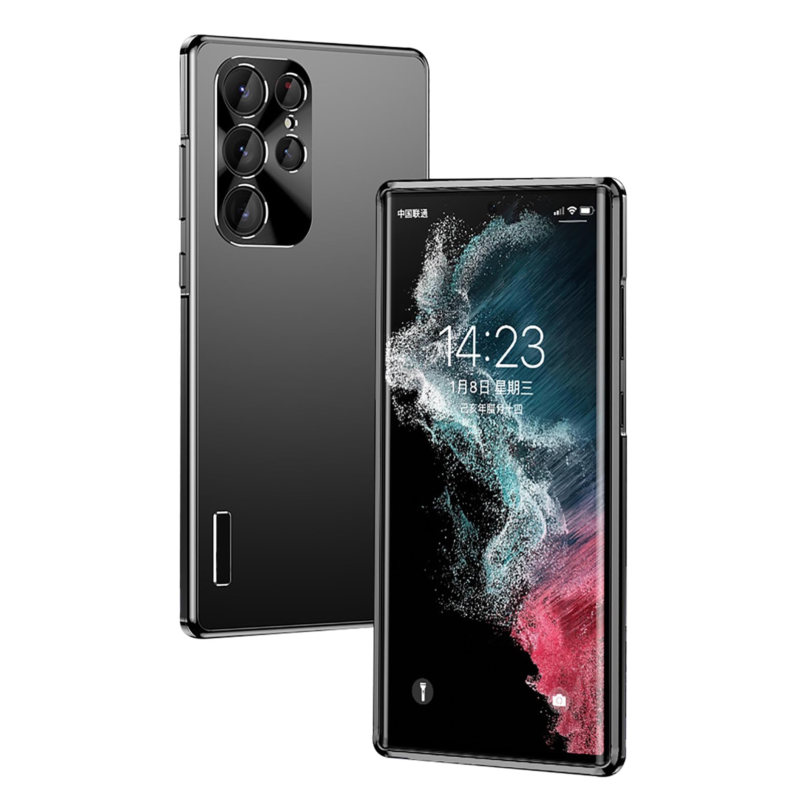 Coque Samsung S26 Ultra ultra mince avec cadre en métal noir