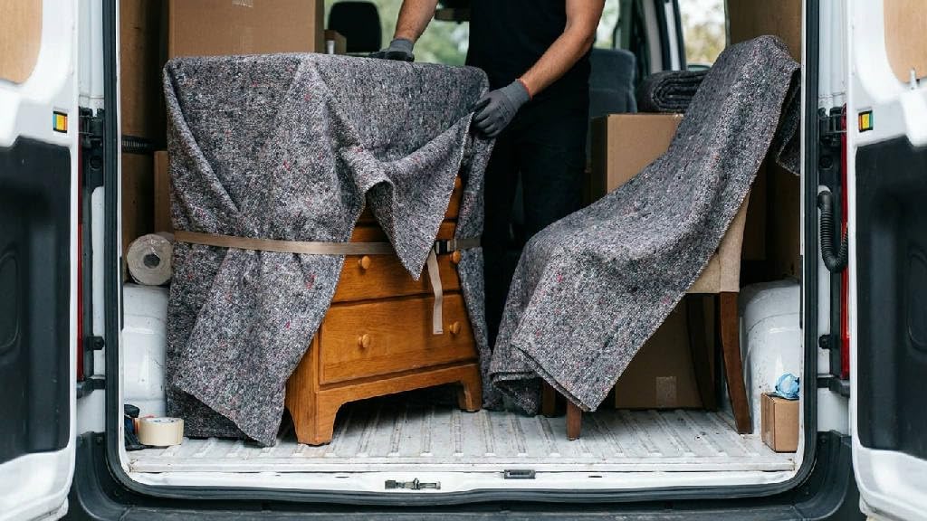 Möbeldecken Umzugsdecken 150 x 200 cm, 15 Stück, 1100g pro Decke, Transportdecken für Möbel und Umzug