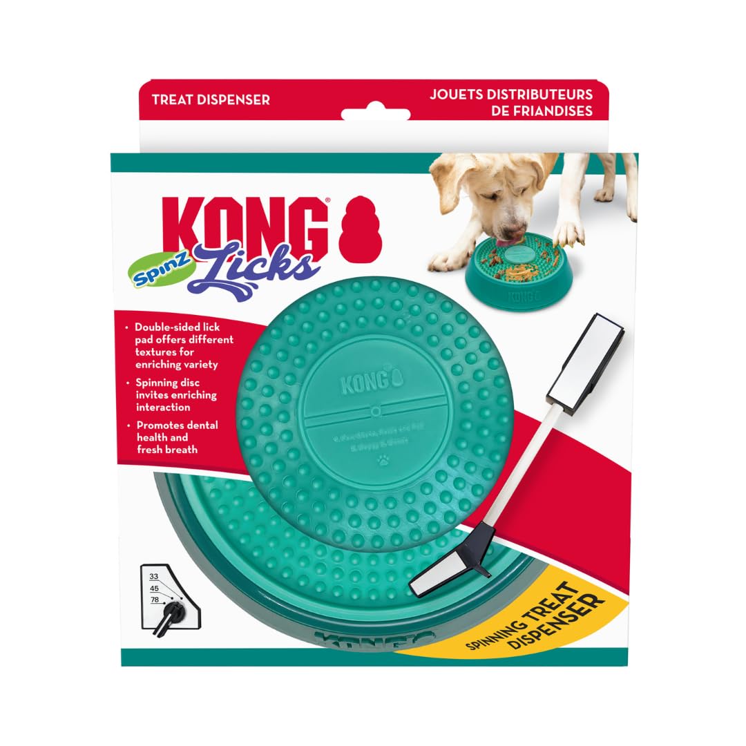 KONG Licks Spinz (Green, Large) - Image 2