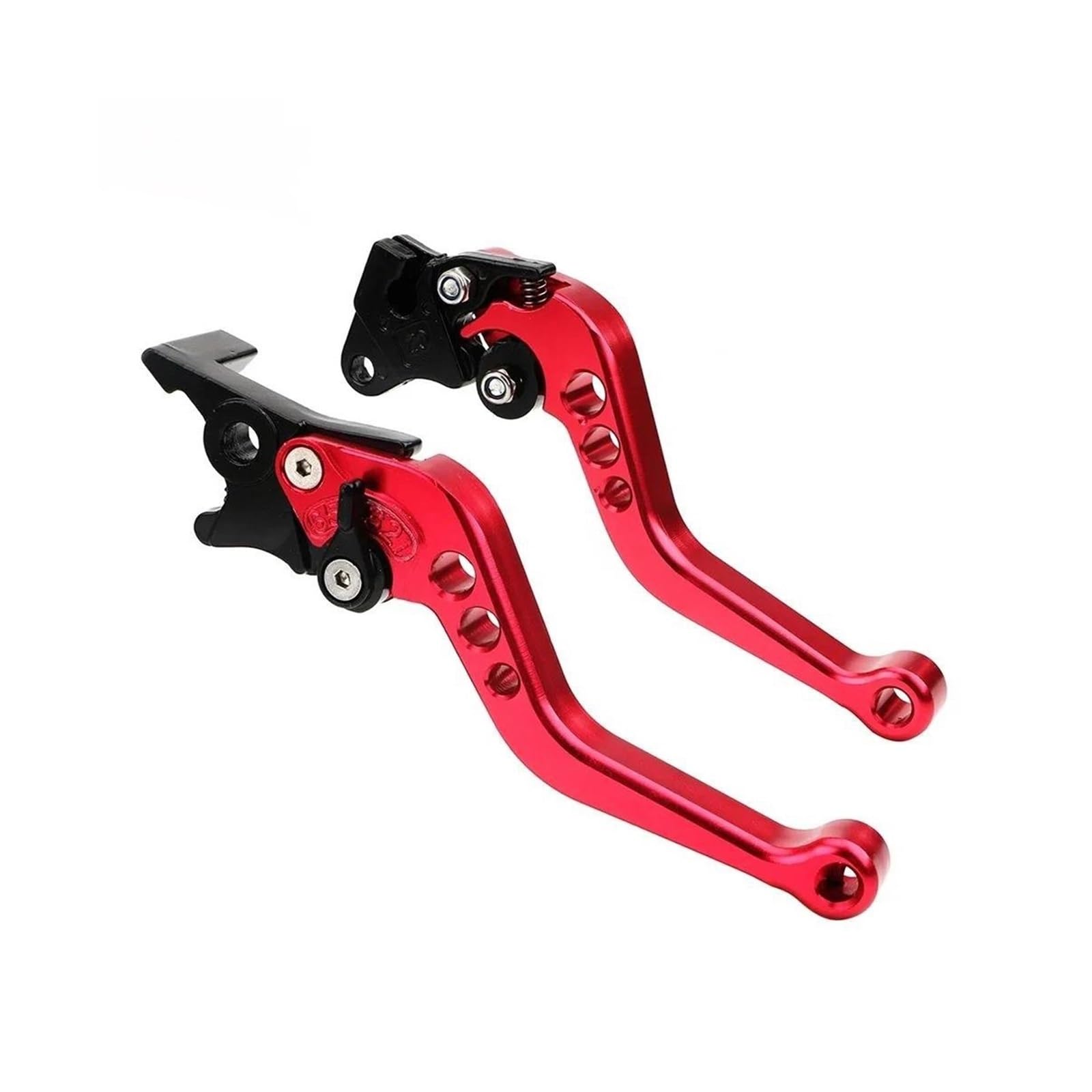 Mbpbvrvaf One Color Handlebar Clutch Brake 22Mm For Suzuki Motorbike Accessories Modification Alloy Cnc Moto Motorcycle Clutch Brake Handle Disc Drum Lever Adjustable Clutch Leve(A)