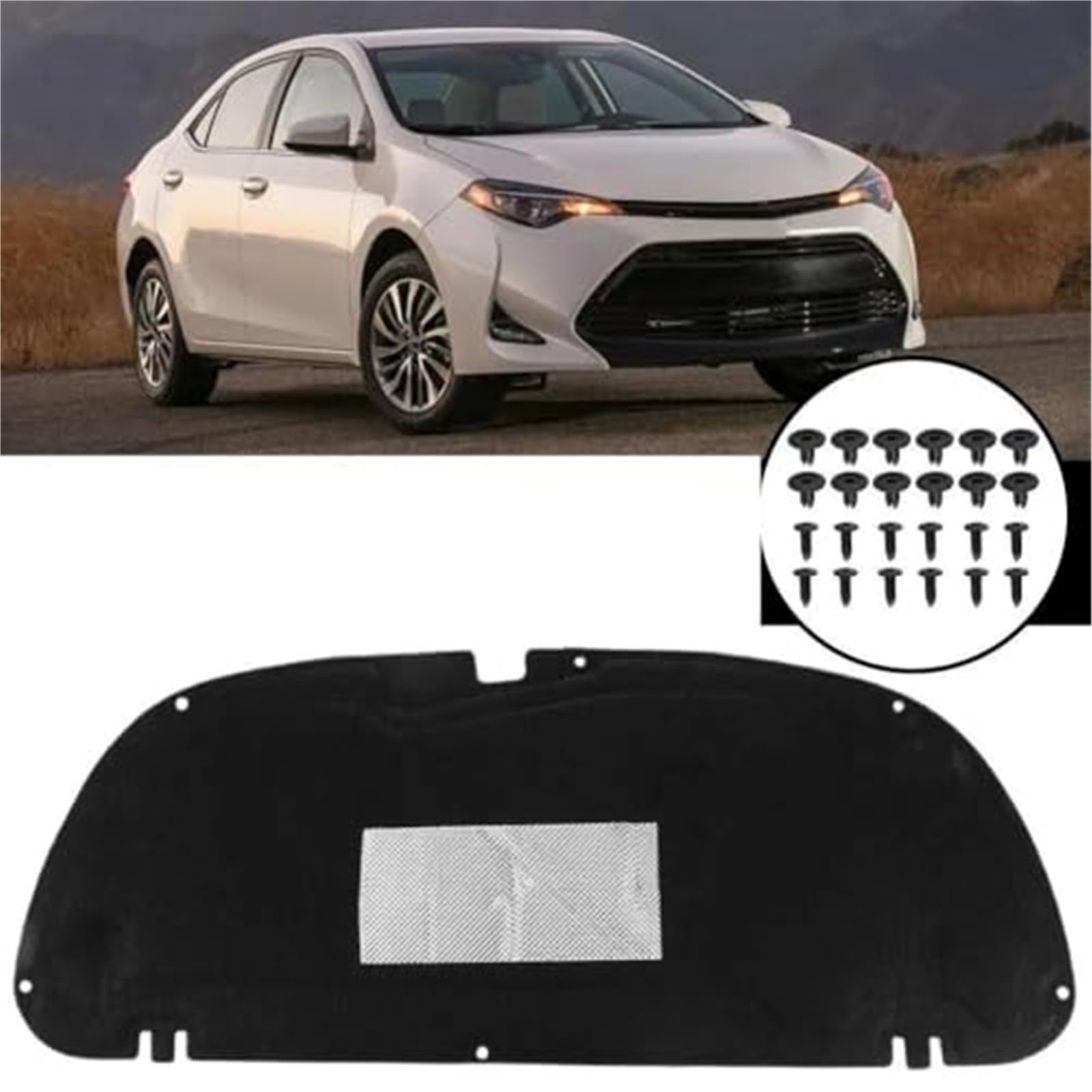 dla Toyoty, Corolli, Sedan 2019-2020 E1W6 Podkładka