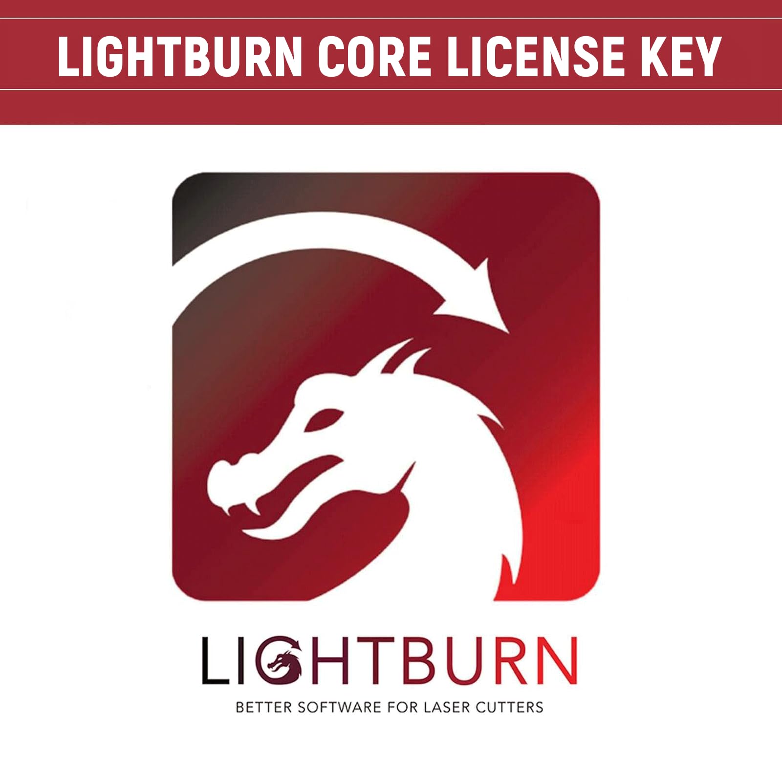 Lightburn Software - LightBurn Core License Key, for Most Diode Laser Engravers On The Market