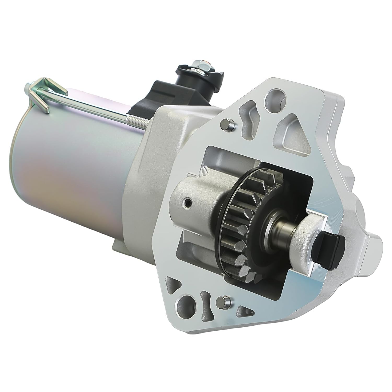 19252N New Starter Compatible with Honda 2013-2017 Accord, 2013-2015 Crosstour, 2014-2017 Acura RLX, V6 3.5L, 31200-5G0-A02, 31200-5G0-A04