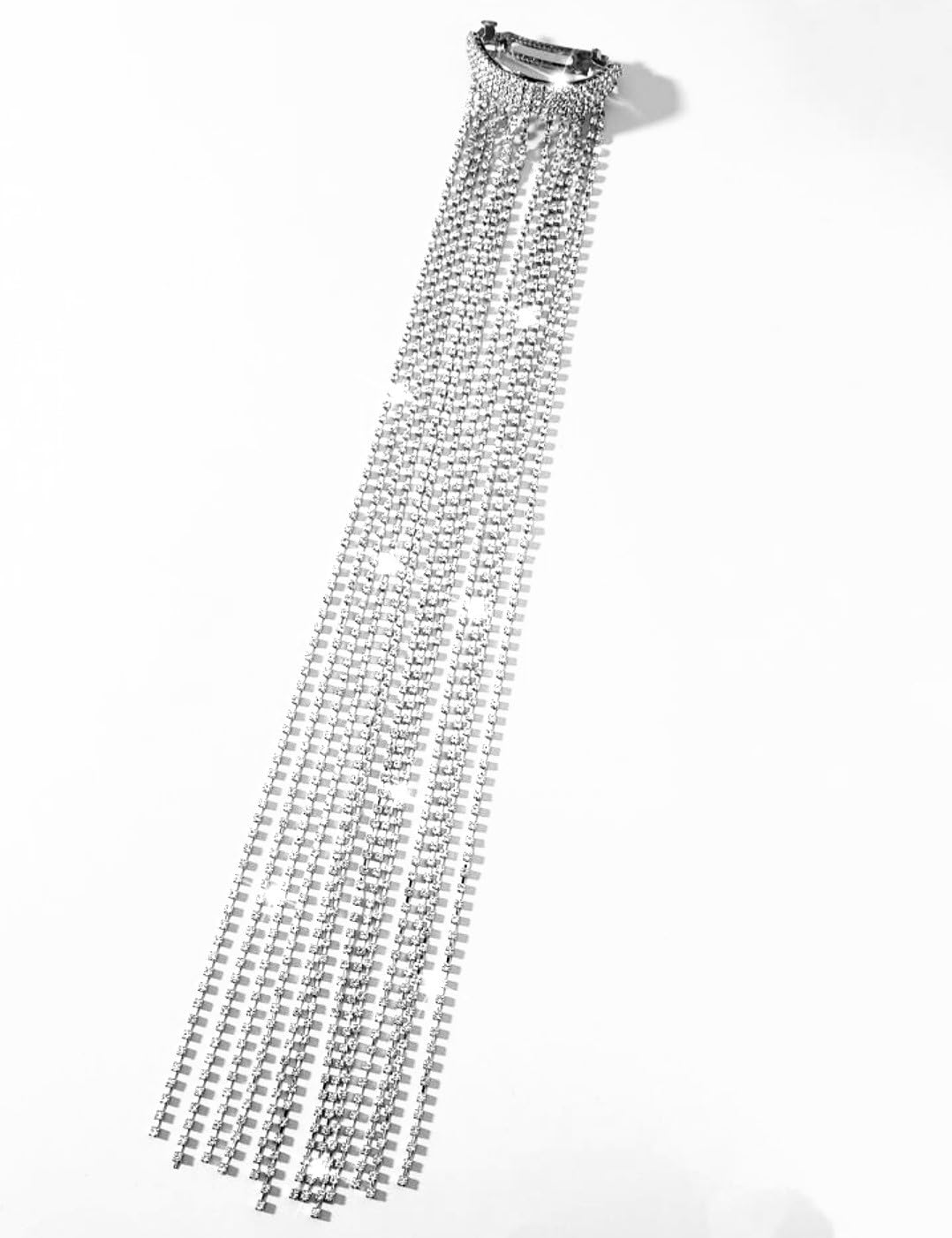 Rhinestone Tassel Hair Clip Beauty & Personal Care