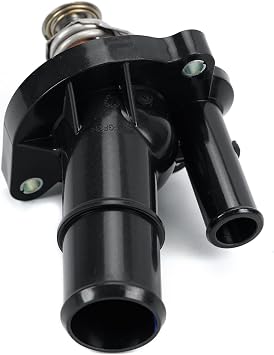 MPLUS Thermostat Housing fits For Ford 2012-2015 Edge 2.0L, 2012-2013 Explorer 2.0L, For Jaguar 2017 XE 2.0L, 2013-2015 XF 2.0L, For Land Rover 2015-2017 Discovery Sport 2.0L, 2013-2015 LR2 2.0L