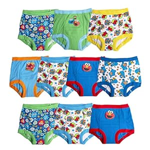Sesame Street unisex- baby Potty Training Pants Multipack