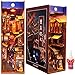 Buch Nook Kit DIY 3D Holzpuzzles Puppenhaus Bücherregal Einsatz Diorama Dekor Alley Happiness Gala Nacht Personalisierte zusammengebaute Buchstützen Build-Creativity Kit mit LED-Licht für Teenager