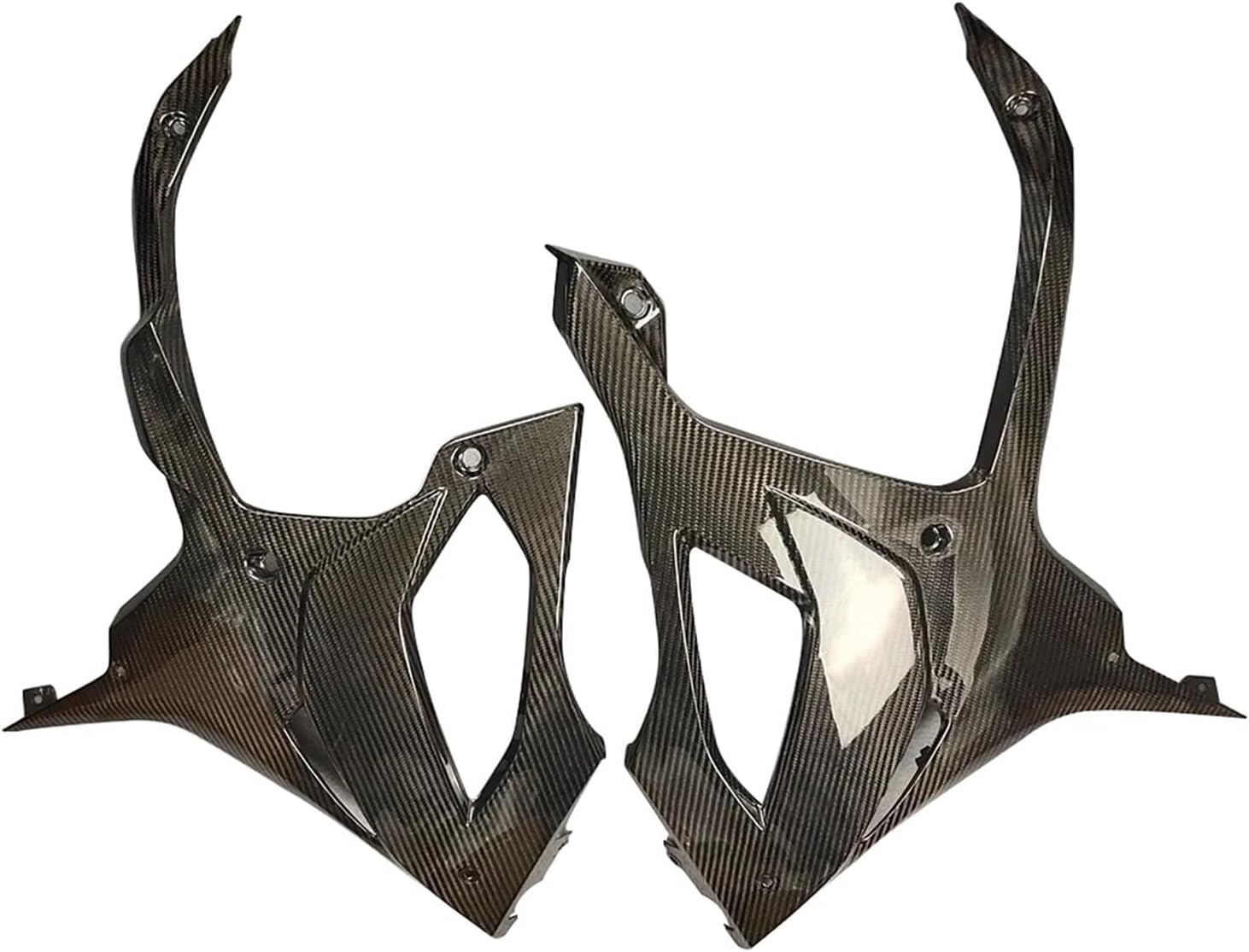 Motorcycle Carbon Fiber Lower Fairing Belly Pan Side Panels Protector Cover For BMW S1000RR S1000 RR 2019-2022 Accessories