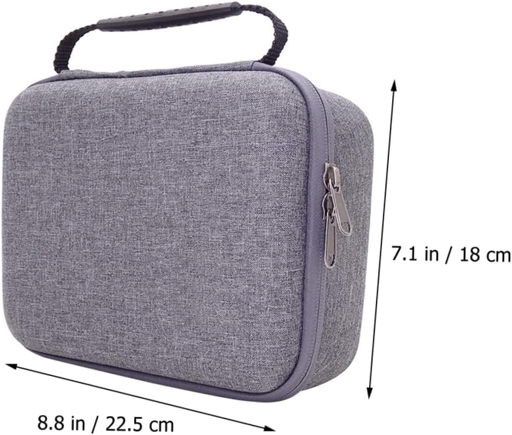 Lurrose Electronic Organizer Bag with EVA Oxford Cloth Large Capacity image 2