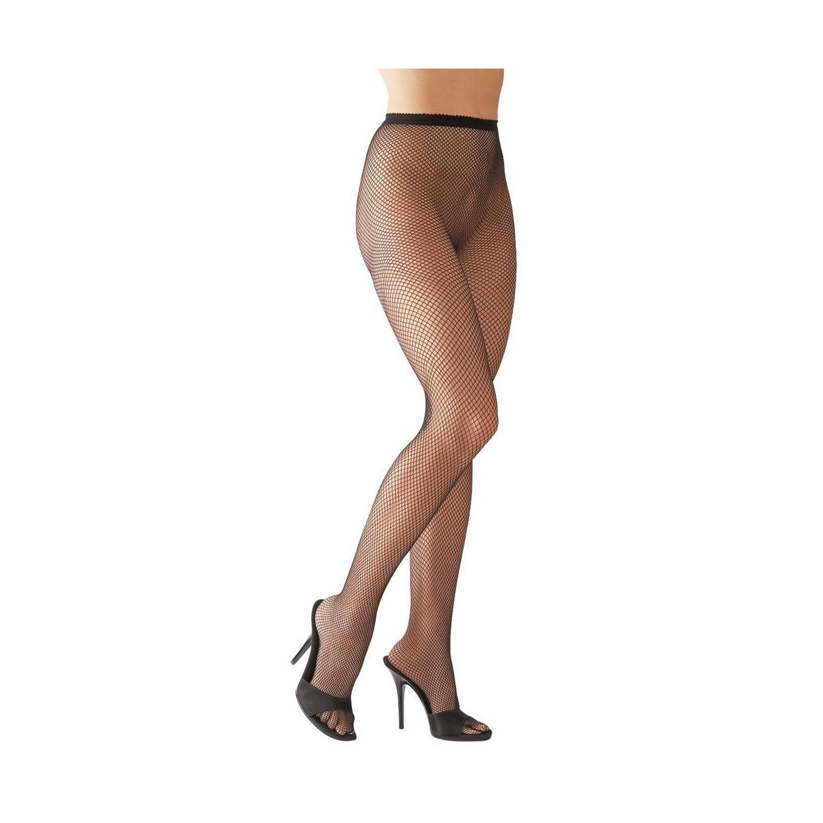 Orion Small/Large Black Net Tights