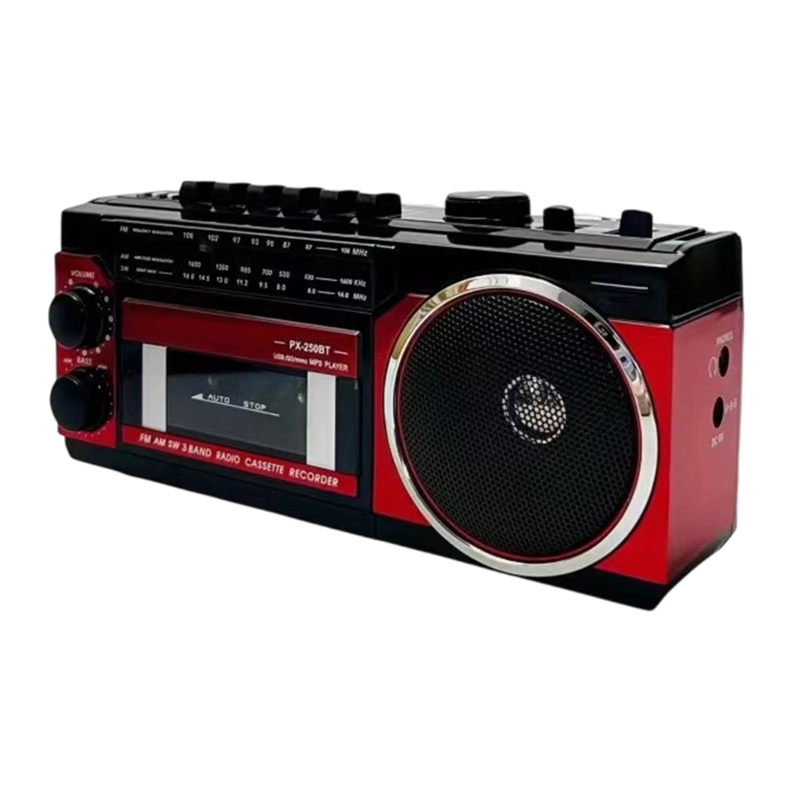 Radio Cassette Player USB Multifunctional Compact Tape Recorders for Outdoor