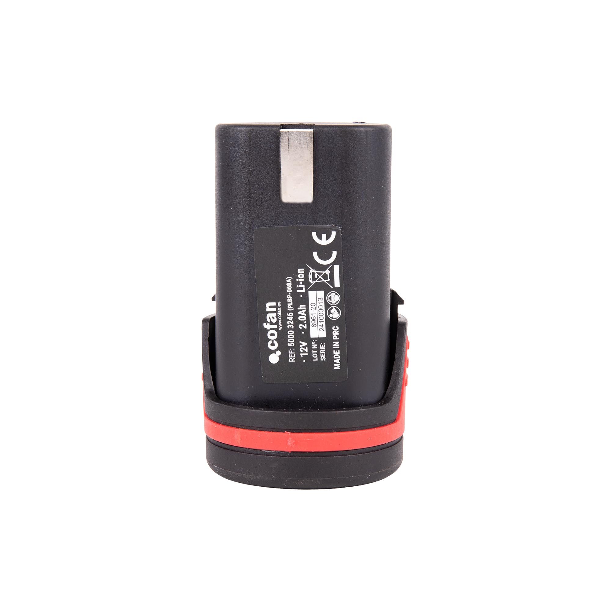 Cofan Batería Recargable Li-Ion 12 V 2.0 Ah | Compatible con Taladro Cofan 50003244 | Protección Avanzada