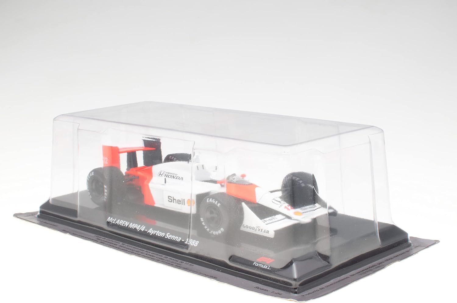 - Formula 1 car 1/24 Compatible with McLAREN MP4/4 Ayrton Senna World Champion 1988 - OR001 - Image 2