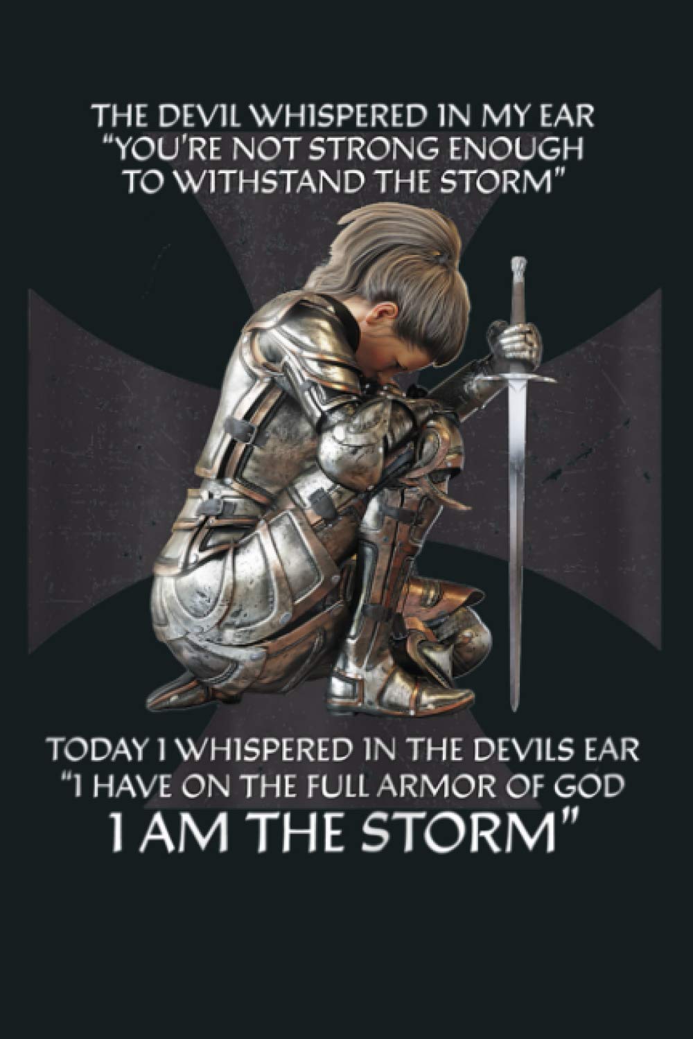 I Am The Storm Women Mom Daughter Gifts Christian: Notebook Planner - 6x9 inch Daily Planner Journal, To Do List Notebook, Daily Organizer, 114 Pages