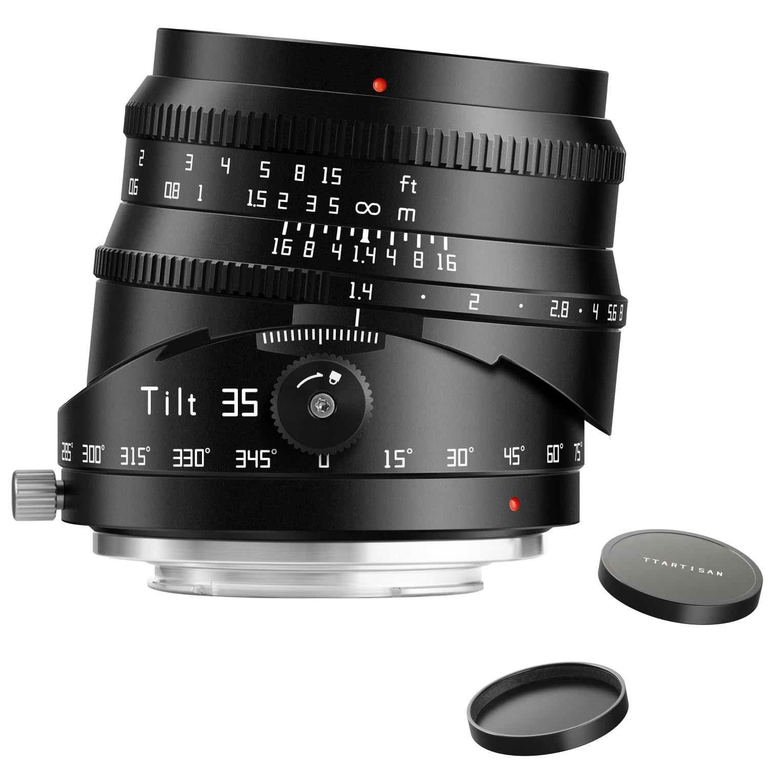 TTArtisan 35 mm F1.4 Tilt Shift Obiettivo APS-C con MF per fotocamere mirrorless con X-Mount: X-A1 X-M1 X-T100 X-T30 X-PR01 X-E1 X-E4 XS10 e altri.
