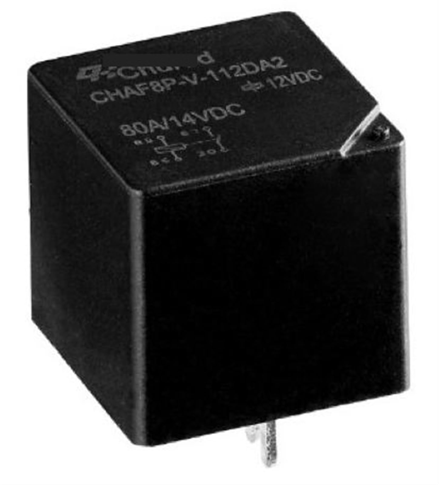 Relé V7-1A-P-12V/24V-70A de alta resistencia y 4 pines 2