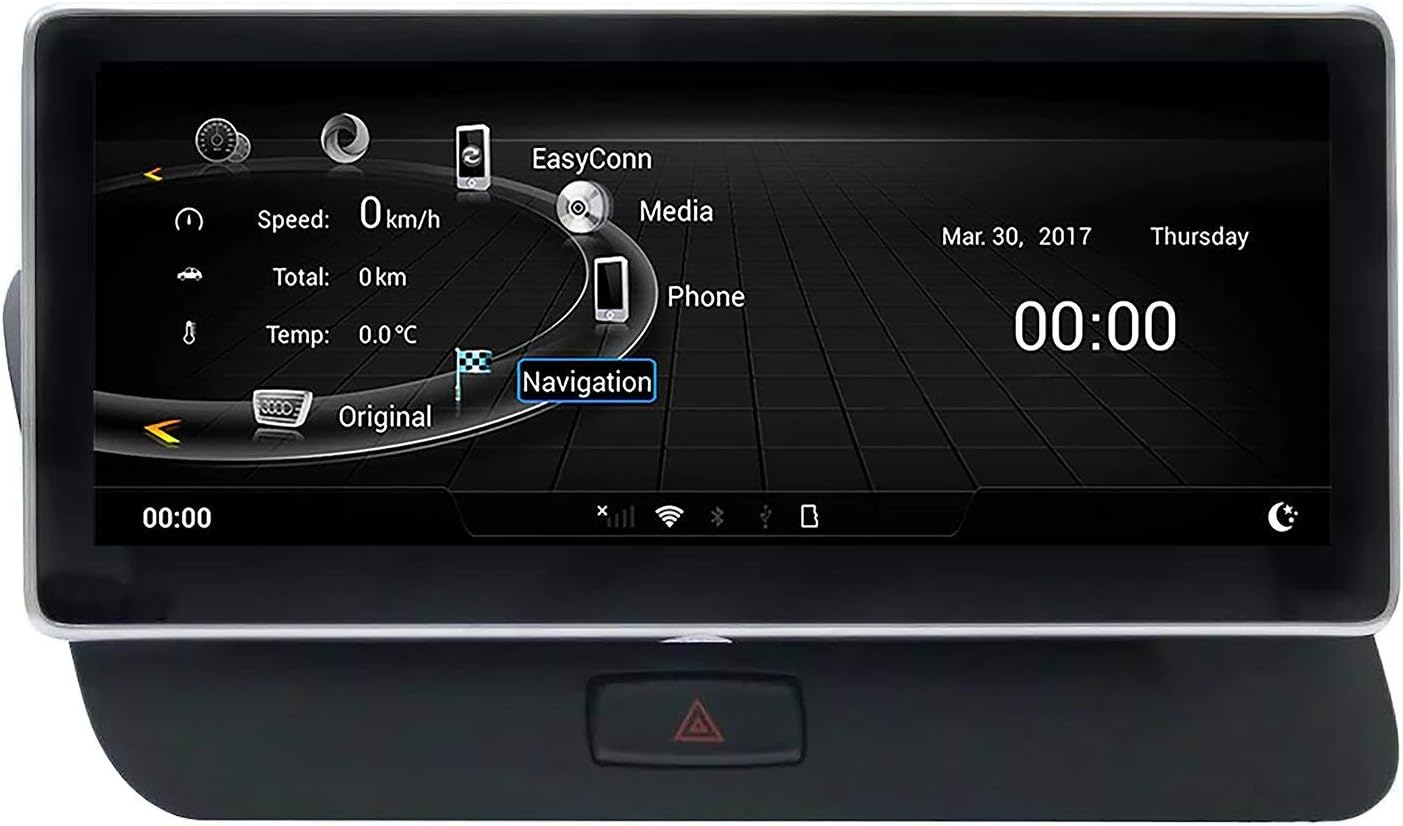 Dycaion 10.25 Inch Octa Core 32G 2G RAM Android .1 GPS Navigation Car Radio for Audi A4L A5 Q5 (2009-2016) 8