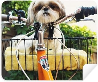 Dog Pet Animal Cute Photo Cleaning Cloth Screen Cleaner 2pcs Suede Fabric