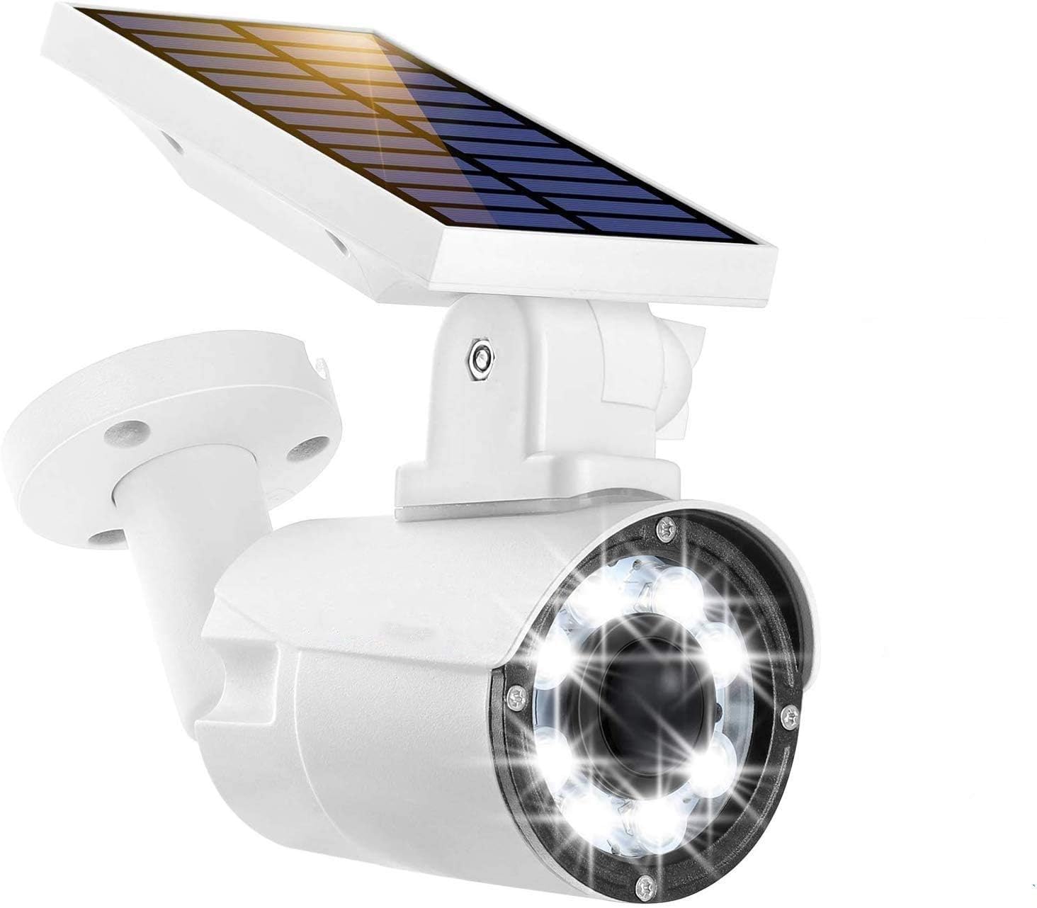 Dummy Security Camera Outdoor Solar Motion Sensor Light, JOYWAYBlue