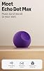 Amazon Echo Dot Max newest gen, Bluetooth speaker with room-filling sound and built-in smart home hub, Amethyst, with Alexa+ Early Access