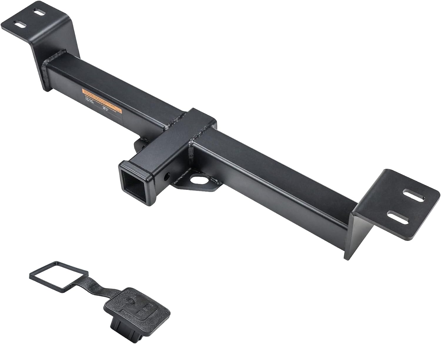 Autekcomma 2" Front Receiver Hitch, Tow Hitch 2-Inch Receiver, Compatible with Toyota Land Cruiser, Sequoia and Tundra 2007-2021, Multi-Fit Hitch to Receive a Shackle Mount or Tow Hook. Black. 31198