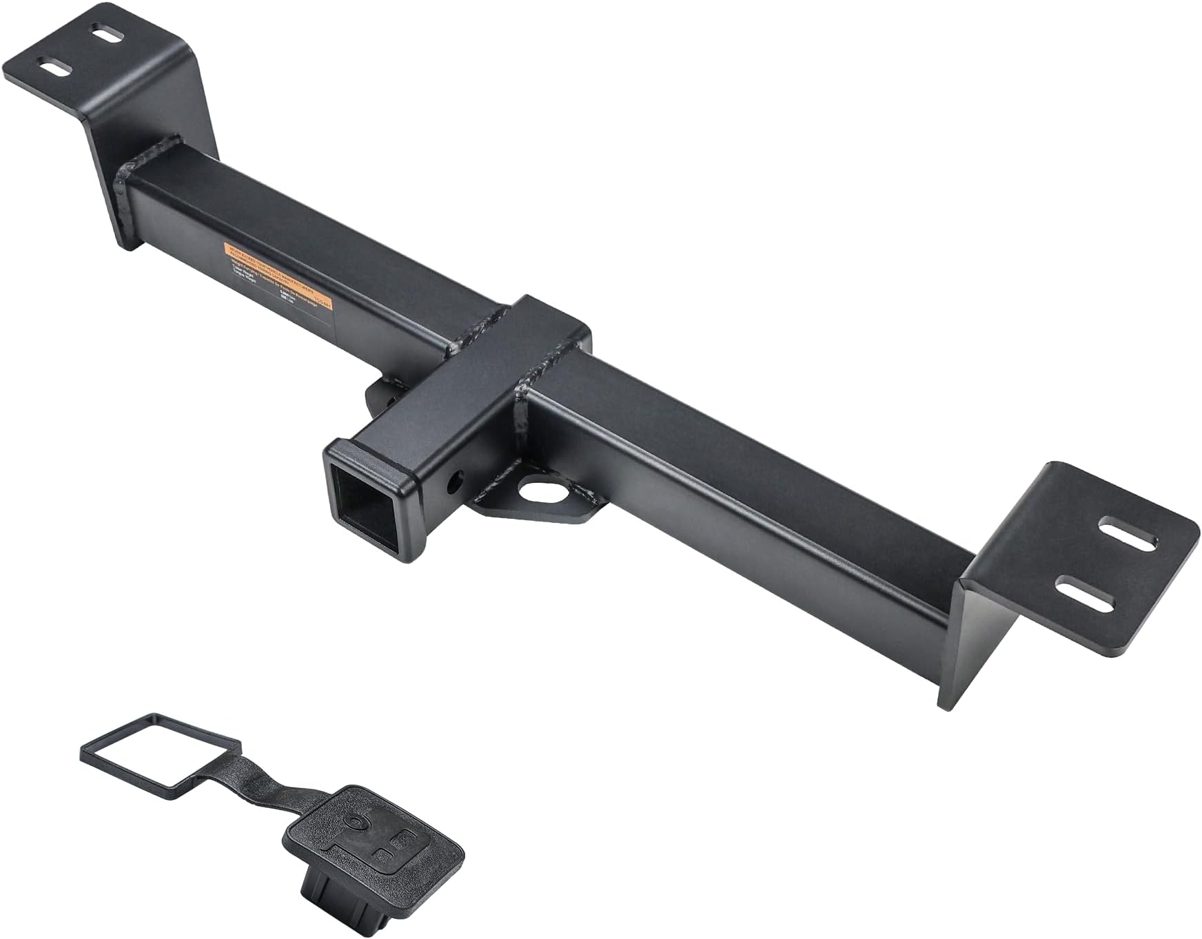 Autekcomma 31198 Trailer Hitch, Tow Hitch 2-Inch Front Receiver, Compatible with Toyota Land Cruiser, Sequoia and Tundra 2007-2021, Multi-Fit Hitch to Receive a Shackle Mount or Tow Hook Black.