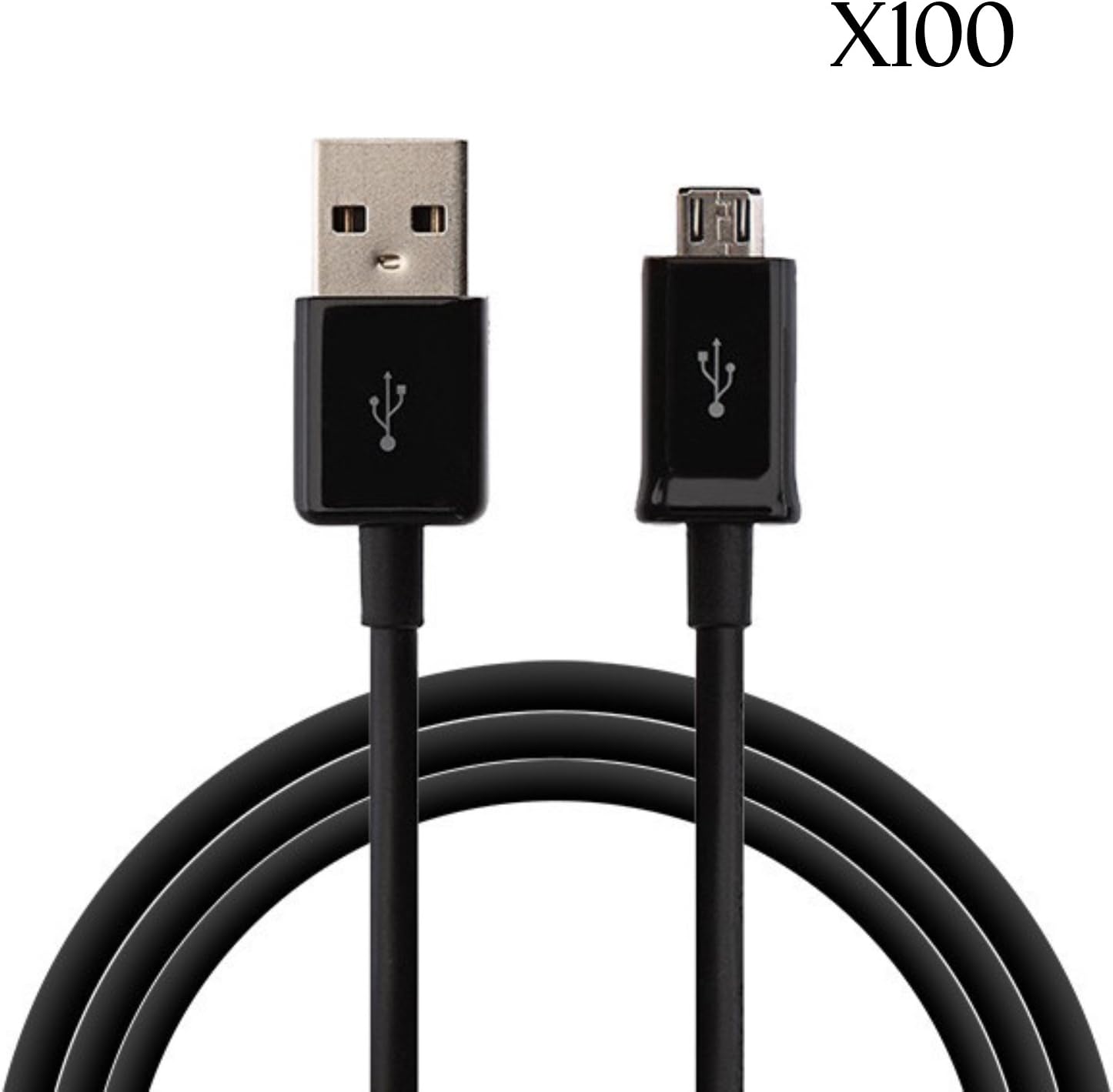 Charger Cable Wholesale Micro Usb Cables 100-Pack JustJamz Basic