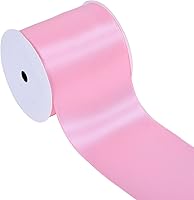 Vista 69 de YAMA Cinta de satén de doble cara, 7/8 pulgadas, 25 yardas para envolver regalos, color rosa
