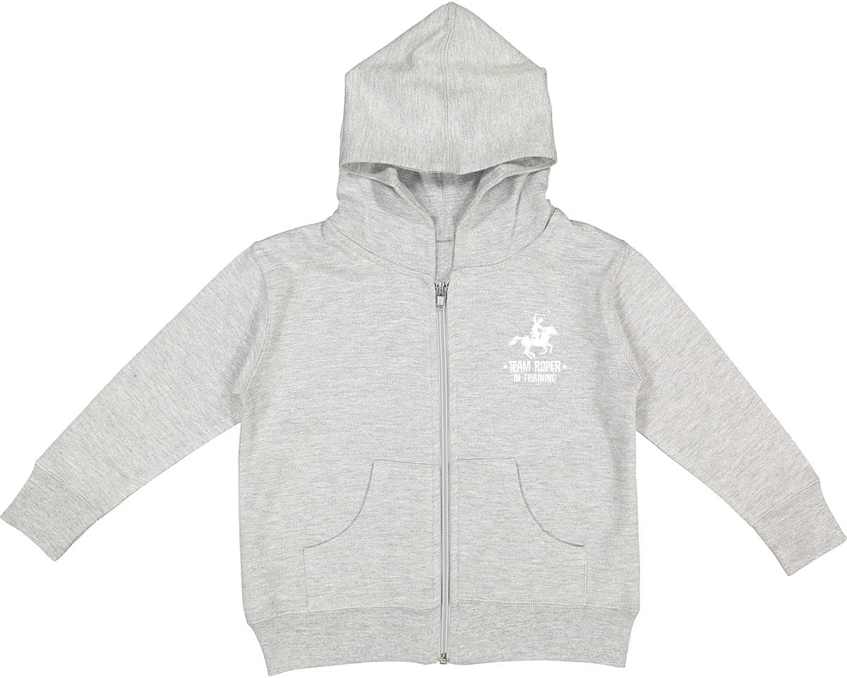 inktastic Team Roper in Training Cowboy Toddler Hooded Jacket