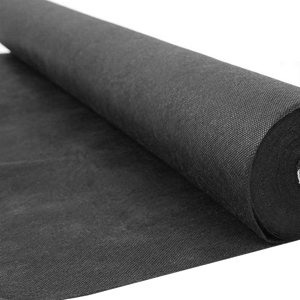 SEIWEI 1 * 15m/3.3 * 49.2ft Black, Frost Fleece Plant Cover Roll, Winter/Summer Protection, Anti-Freeze/Greenhouse Sheet, Insect/Bird Barrier, Reusable for Outdoor Vegetables & Gardens — image 1