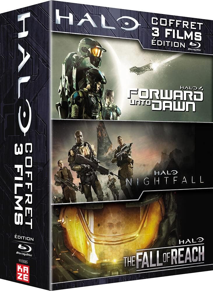Amazon Halo Coffret 3 Films Halo 4 Forward Unto Dawn + Halo
