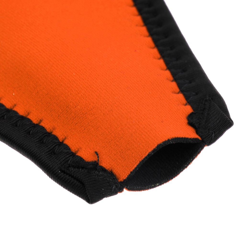 Easnea Scuba Mask Strap Cover, Comfortable Neoprene Swimming/Snorkeling Goggles Strap - Choice of Color Orange