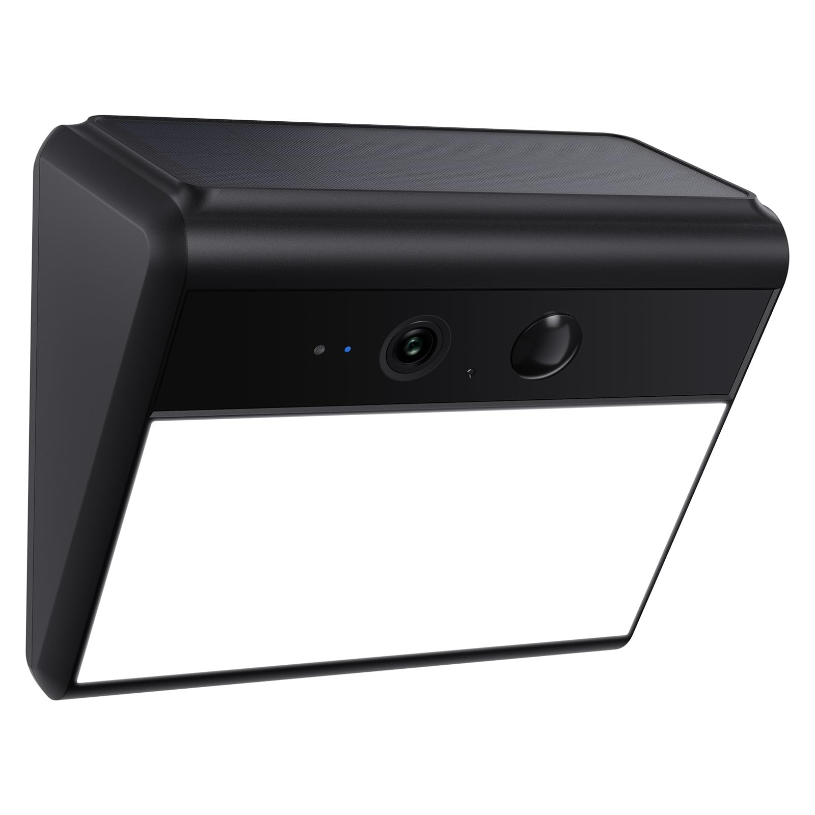 WOOX Camara Vigilancia Exterior Solar con Luz de Pared, 2K Camaras de Vigilancia WiFi sin Cables, Luz activada por Movimiento, Detección de IA para Personas/Vehículos, Visión Nocturna en Color, IP65