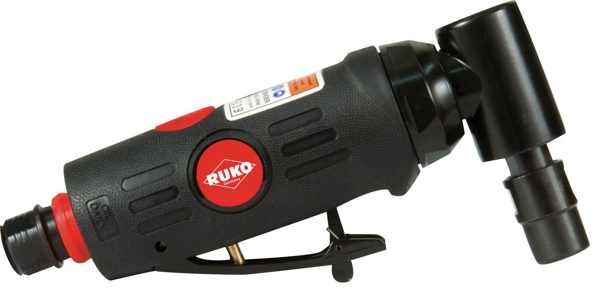 RUKO Pneumatic Angle Grinder 90° Angled Head 1pc