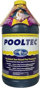 EasyCare 36664 PoolTec Winter Lay-Up Pool Treatment, 64 oz. Bottle
