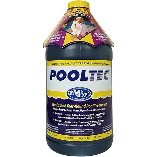 EasyCare 36664 PoolTec Winter Lay-Up Pool Treatment, 64 oz. Bottle