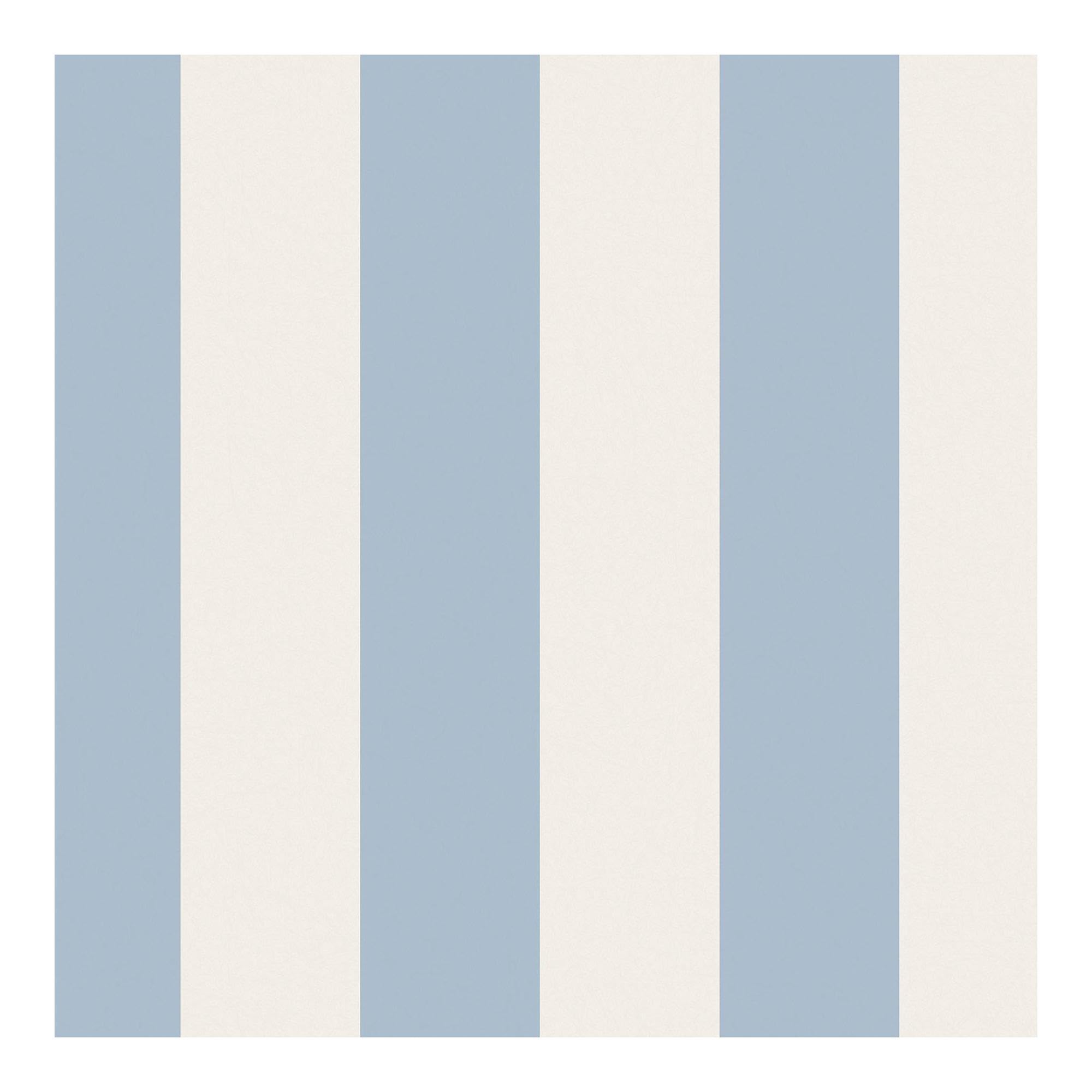 Graham & Brown Cath Kidston Canopy Stripe Blue Wallpaper | Paste the Wall Application | Blue Floral | Eco-Friendly