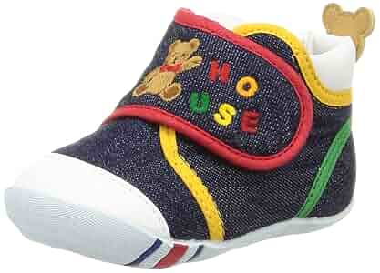〓Miki〓 Amazon.com | MiKiHOUSE 13-9301-571 Baby Shoes, indigo blue