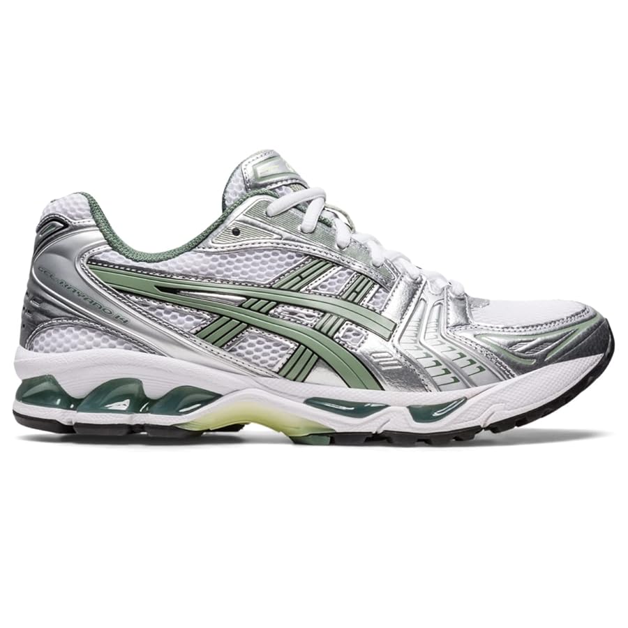 靴 ASICS GEL-KAYANO14 23cm Amazon.com | ASICS Gel-Kayano 14 Sneakers, White/Slate Grey