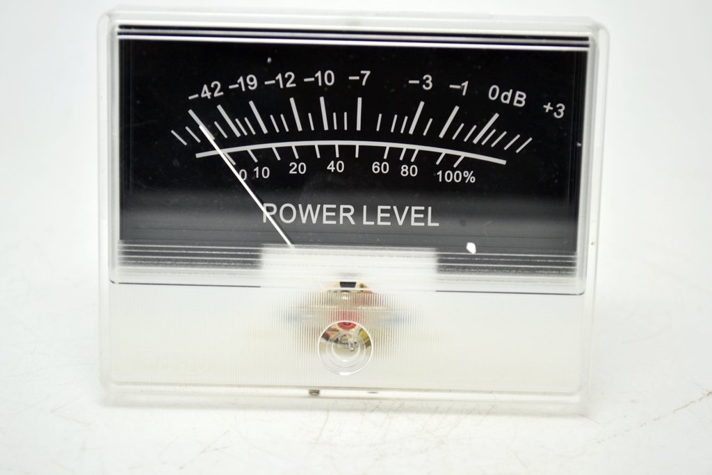 DB Level Header Verstärker Chassis Audio-Hintergrundbeleuchtung TN-90 Panel VU-Meter