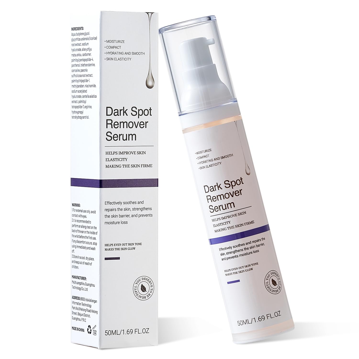 Dark Spot Remover Serum for Face and Body, 20,000ppm Niacinamide, 1.69FL.OZ | Dark Spot Corrector For face, neck, and body with dark spots, sun spots, age spots, freckles and uneven-looking skin tone