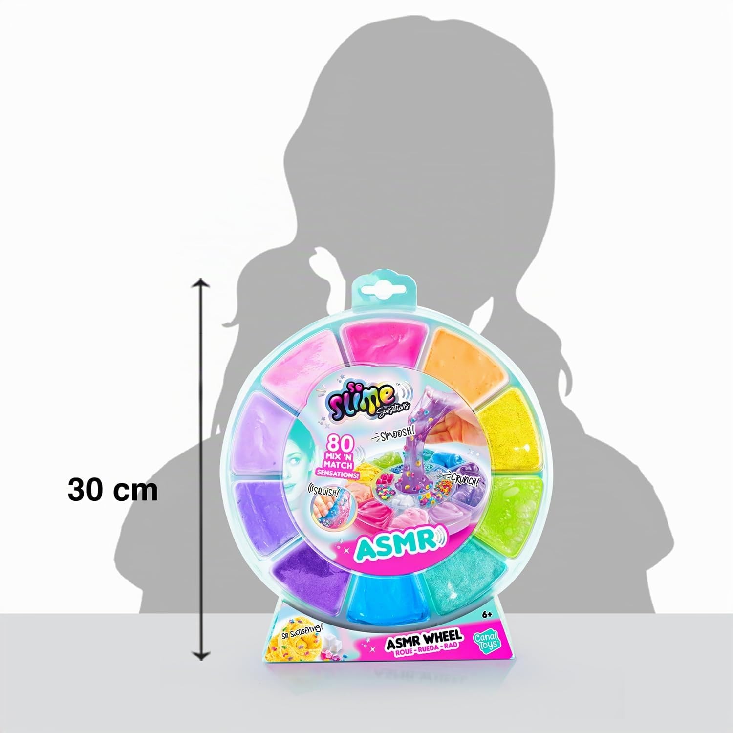 Canal Toys – So Slime – Crazy ASMR Mix Texturas satisfactorias – Pasatiempos creativos para niños – a partir de 6 años – SSB 009, multicolor, talla única