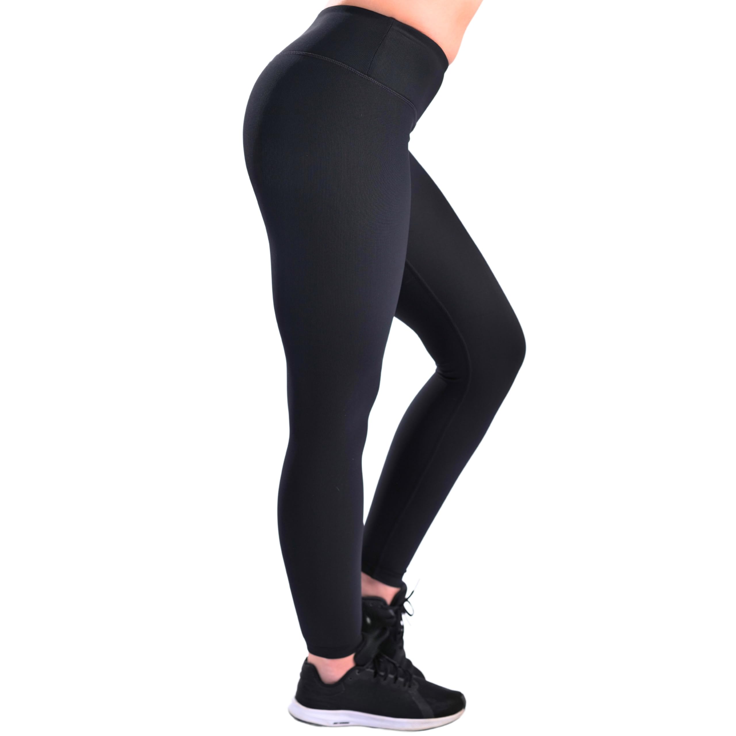 CompressionZ Women's Compression Leggings High Waisted Performance Shaping Gym, Pilates, Travel, Yoga, Workout Pants
