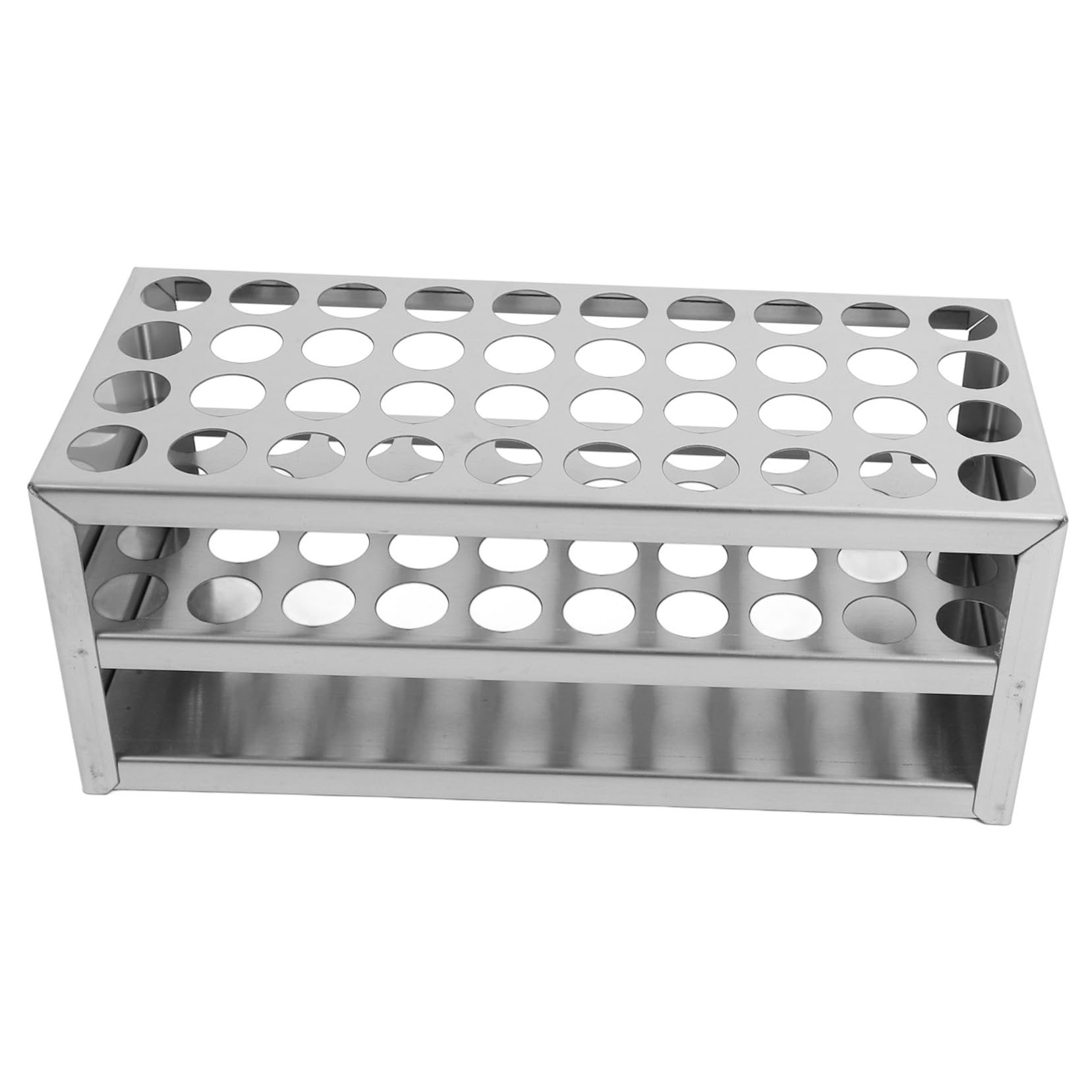 iplusmile 5piezas Gradilla Inoxidable Para Tubos De Soporte Para Tubos De Muestreo Organizador De Resistente Corrosión y De Limpiar
